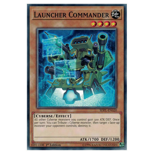 Yu-Gi-Oh! - Structure Deck - Powercode Link - Launcher Commander (Common) SDPL-EN020