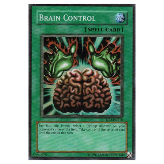 Yu-Gi-Oh! - Dark Revelation Volume 3 - Brain Control (Super Rare) DR3-EN218