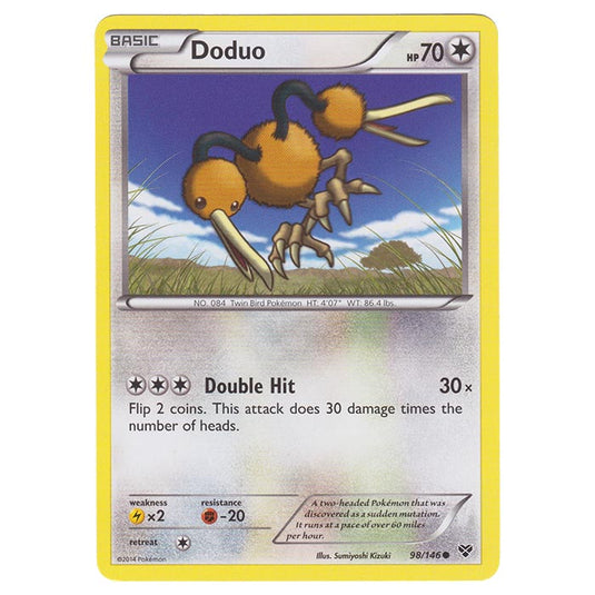 Pokemon - XY Base Set - Doduo - 98/146