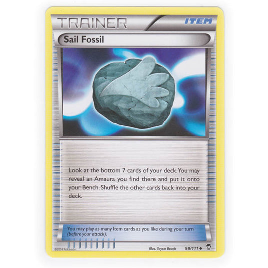 Pokemon - XY Furious Fists - Sail Fossil - 98/111