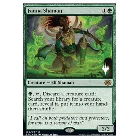 Magic The Gathering - The Brothers' War Promos - Fauna Shaman - 179/287