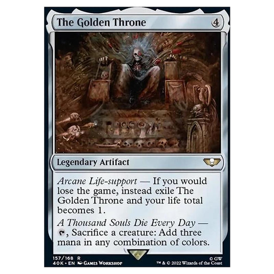 Magic The Gathering - Universes Beyond - Warhammer 40k - The Golden Throne - 157/168