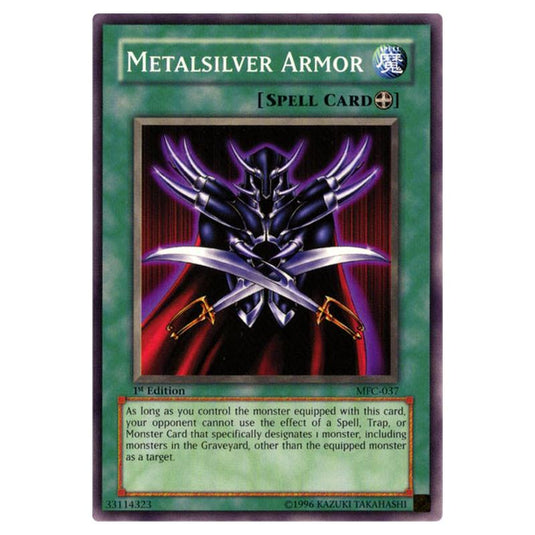 Yu-Gi-Oh! - Magician\'s Force - Metalsilver Armor (Common) MFC-037