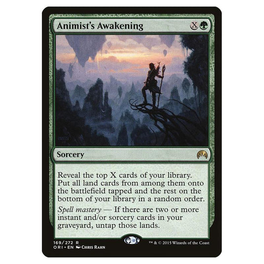 Magic The Gathering - Magic Origins - Animist\\'s Awakening - 169/272 (Foil)