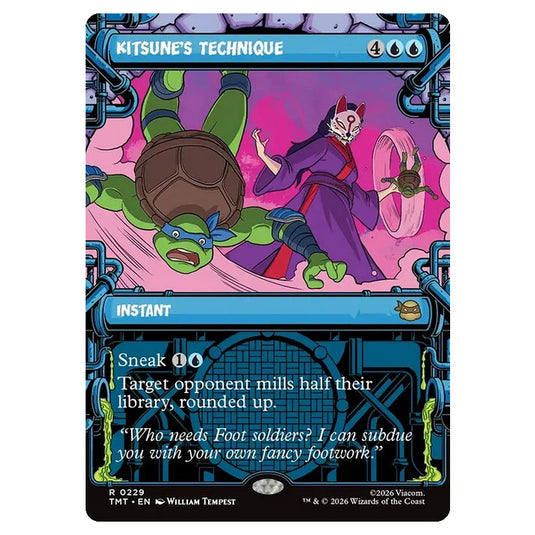 Magic The Gathering - Teenage Mutant Ninja Turtles - Kitsune's Technique - 0229