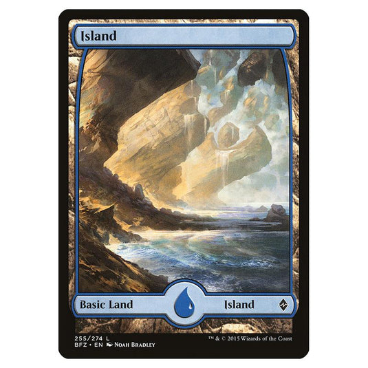Magic The Gathering - Battle For Zendikar - Island - 255/274