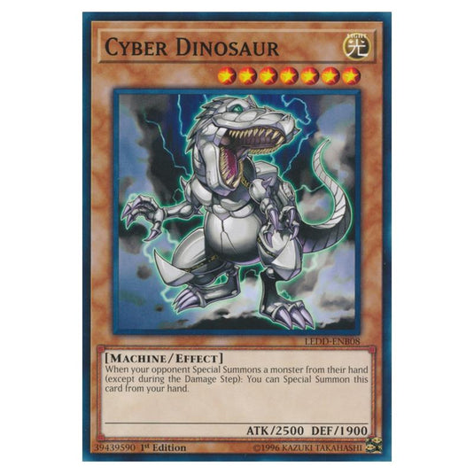 Yu-Gi-Oh! - Legendary Dragon Decks - Cyber Dinosaur (Common) LEDD-ENB08