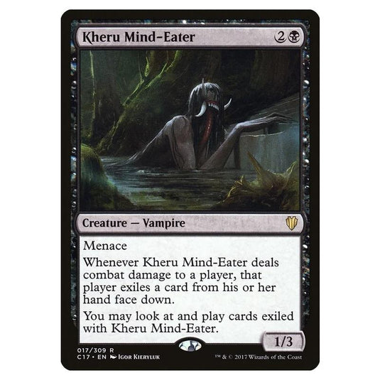 Magic The Gathering - Commander 2017 - Kheru Mind-Eater - 017/309
