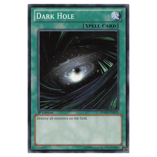 Yu-Gi-Oh! - Samurai Warlords Structure Deck - Dark Hole (Common) SDWA-EN023