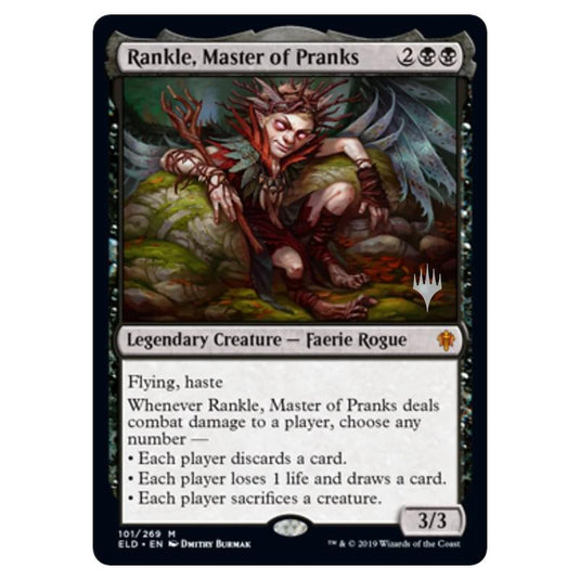 Magic The Gathering - Throne of Eldraine Promos - Rankle, Master of Pranks - 101/269