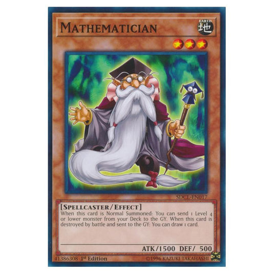 Yu-Gi-Oh! - Structure Deck - Cyberse Link - Mathematician (Common) SDCL-EN017