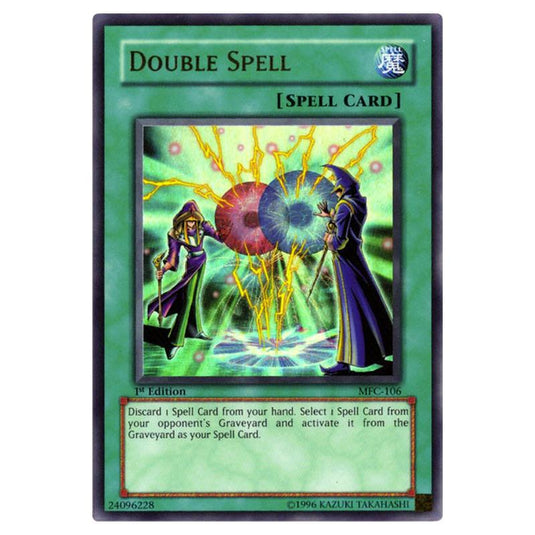 Yu-Gi-Oh! - Magician\'s Force - Double Spell (Ultra Rare) MFC-106