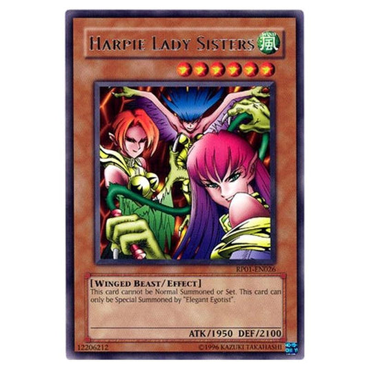 Yu-Gi-Oh! - Retro Pack - Harpie Lady Sisters (Rare) RP01-EN026