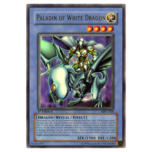 Yu-Gi-Oh! - Magician\'s Force - Paladin of White Dragon (Ultra Rare) MFC-026