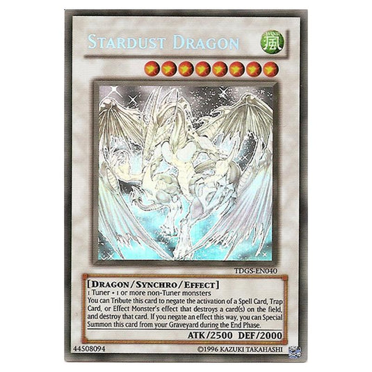 Yu-Gi-Oh! - The Duelist Genesis - Stardust Dragon (Ghost Rare) TDGS-EN040
