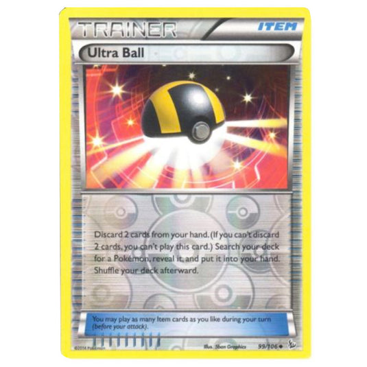 Pokemon - XY - Flashfire - (Reverse Holo) Ultra-Ball - 99/106