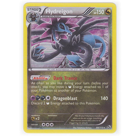 Pokemon - Black & White - Legendary Treasures - Hydreigon - 99/113