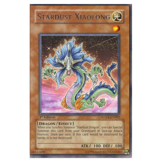 Yu-Gi-Oh! - Stardust Overdrive - Stardust Xiaolong (Rare) SOVR-EN002