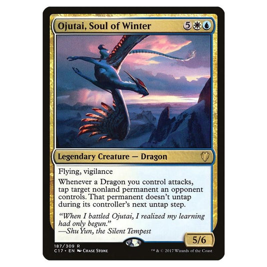 Magic The Gathering - Commander 2017 - Ojutai, Soul of Winter - 187/309