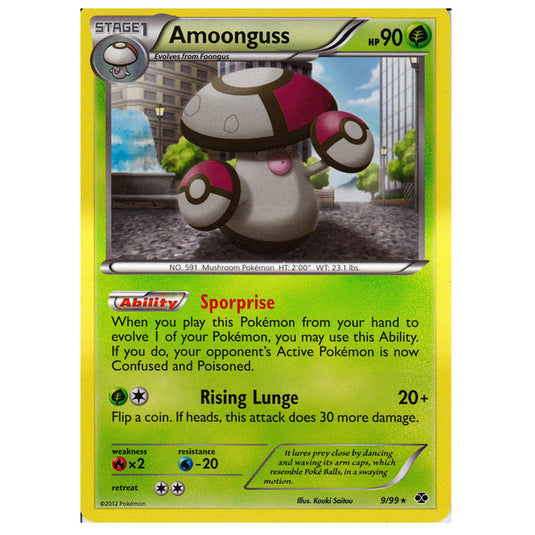 Pokemon - Black & White - Next Destinies - Amoonguss 9/99