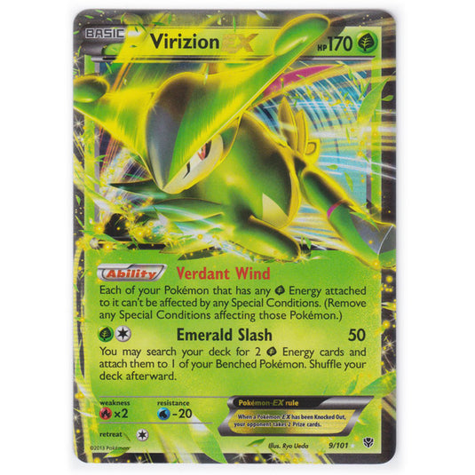 Pokemon - Black & White - Plasma Blast - Virizion-EX - 009/101