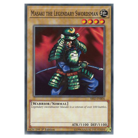 Yu-Gi-Oh! - Speed Duel Starter Decks - Duelists of Tomorrow - Masaki the Legendary Swordsman (Common) SS02-ENB04