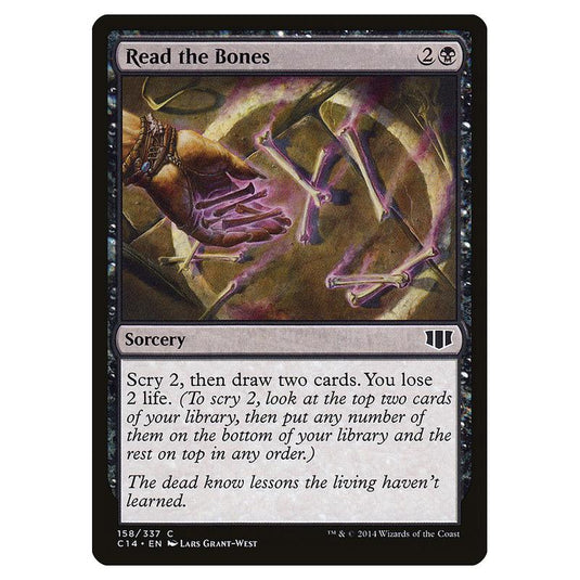 Magic The Gathering - Commander 2014 - Read The Bones - 158