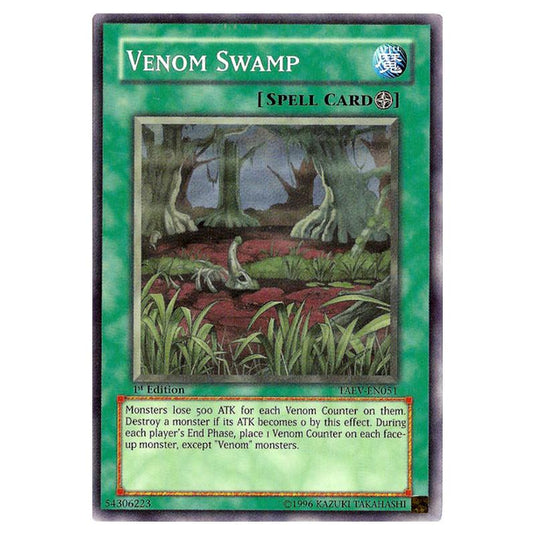 Yu-Gi-Oh! - Tactical Evolution - Venom Swamp (Common) TAEV-EN051