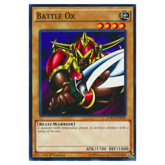 Yu-Gi-Oh! - Legendary Decks II - Battle Ox (Common) LDK2-ENK09