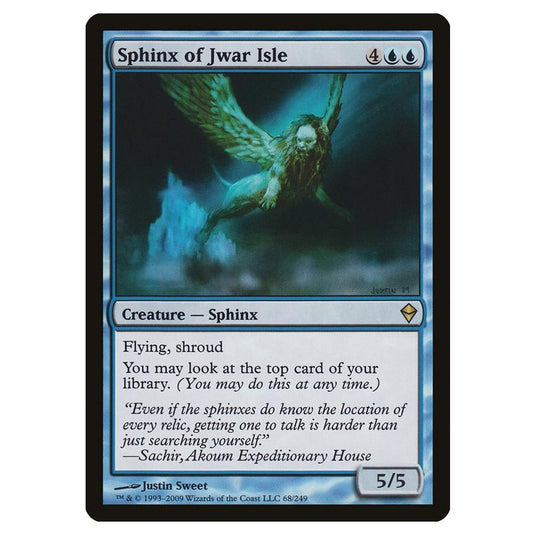 Magic The Gathering - Zendikar - Sphinx Of Jwar Isle - 68/249 (Foil)