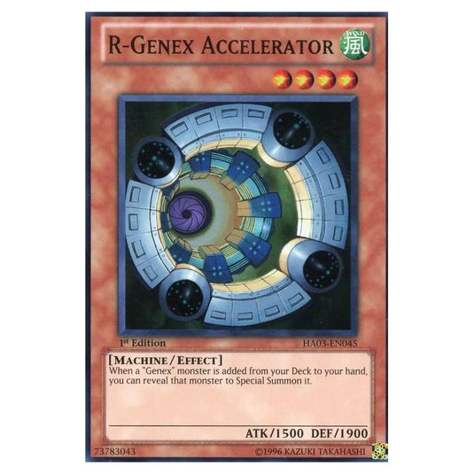 Yu-Gi-Oh! - Hidden Arsenal 3 - R-Genex Accelerator (Super Rare) HA03-EN045