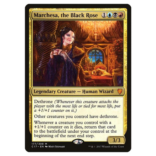 Magic The Gathering - Commander 2017 - Marchesa, the Black Rose - 177/309