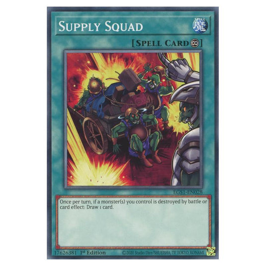Yu-Gi-Oh! - Egyptian God Deck - Slifer the Sky Dragon - Supply Squad (Common) EGS1-EN028