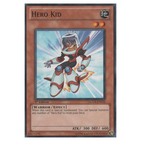Yu-Gi-Oh! - Legendary Collection 2 - The Duel Academy Years Mega Pack - Hero Kid (Common) LCGX-EN016