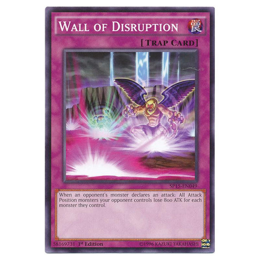 Yu-Gi-Oh! - Star Pack ARC-V - Wall of Disruption (Common) SP15-EN049