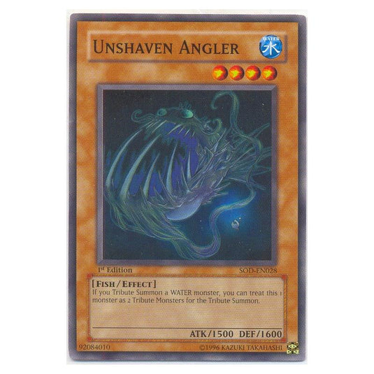 Yu-Gi-Oh! - Soul of the Duelist - Unshaven Angler (Common) SOD-EN028