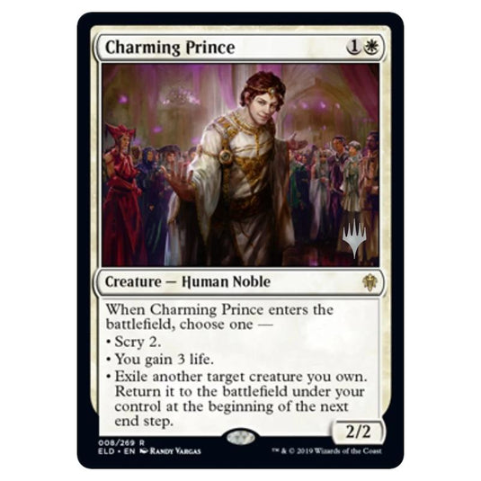 Magic The Gathering - Throne of Eldraine Promos - Charming Prince - 008/269
