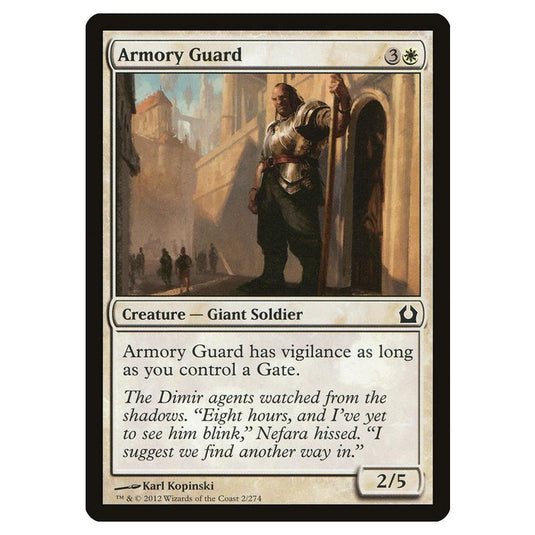 Magic The Gathering - Return To Ravnica - Armory Guard - 2/274