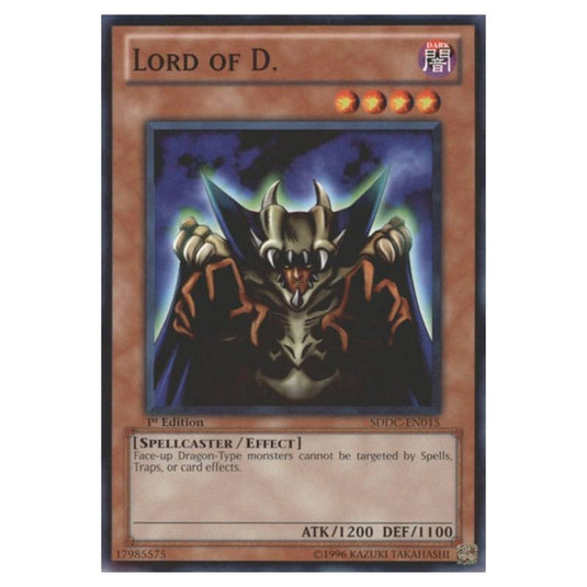 Yu-Gi-Oh! - Dragons Collide Structure Deck - Lord of D. (Common) SDDC-EN015