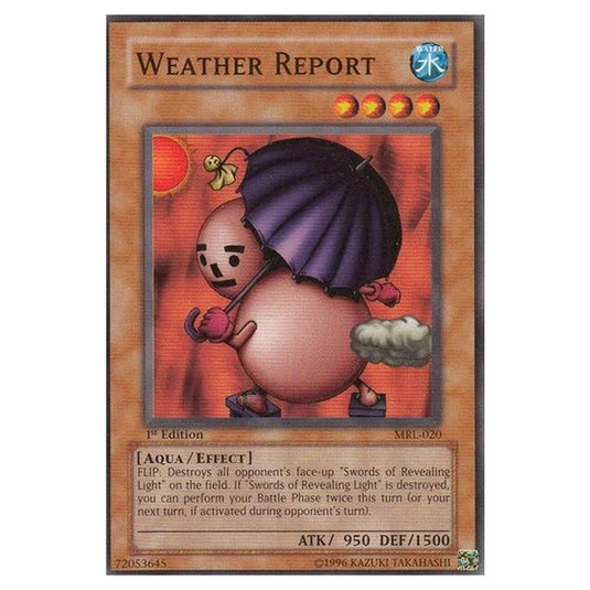 Yu-Gi-Oh! - Magic Ruler - Weather Report (Common) - MRL-EN020/050