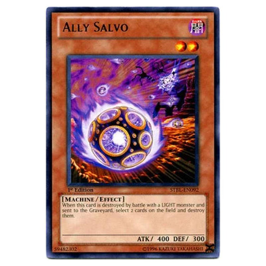 Yu-Gi-Oh! - Starstrike Blast - Ally Salvo (Rare) - STBL-EN092