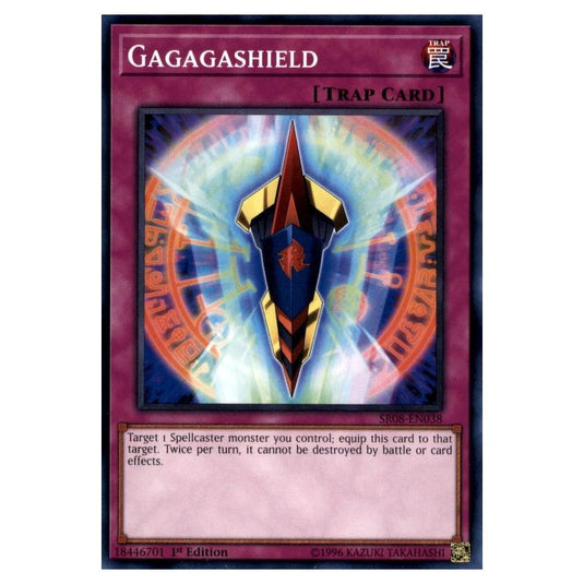 Yu-Gi-Oh! - Structure Deck - Order of the Spellcasters - Gagagashield (Common) SR08-EN038