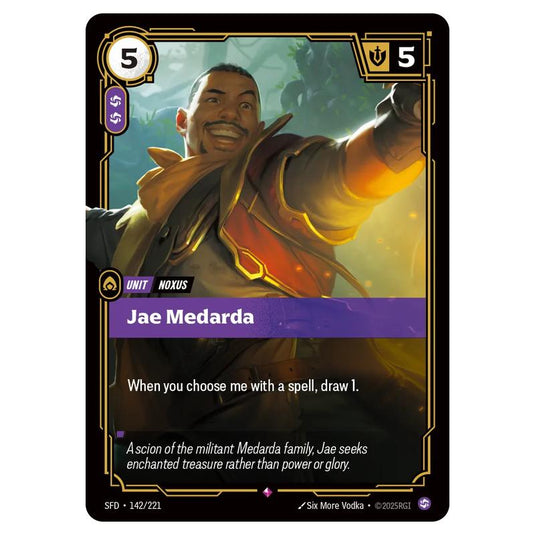 Riftbound: League of Legends TCG - Spiritforged - Jae Medarda - 142/221