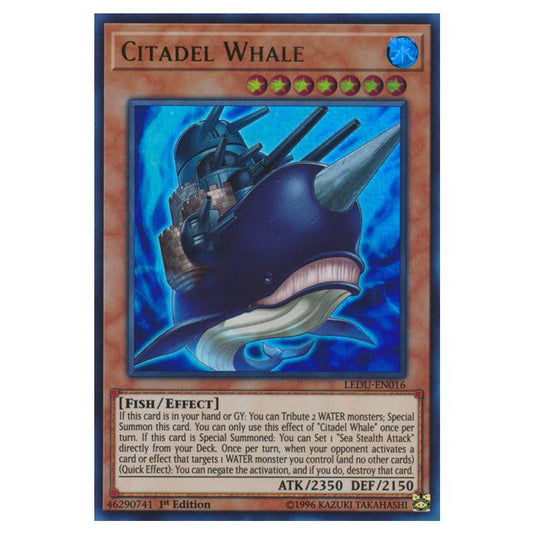 Yu-Gi-Oh! - Legendary Duelists - Citadel Whale (Ultra Rare) LEDU-EN016