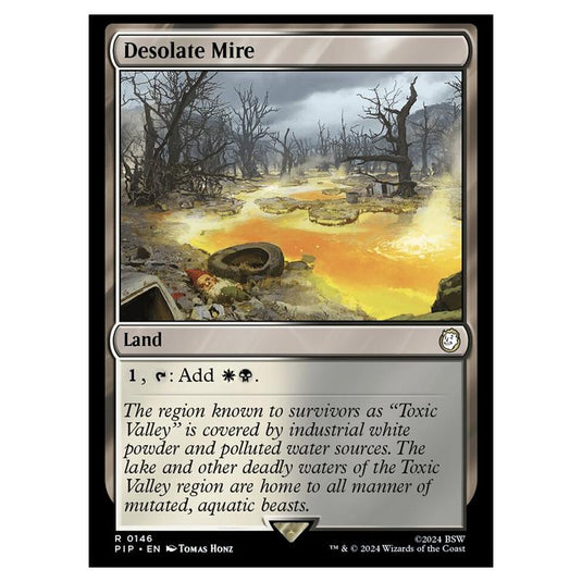 Magic The Gathering - Universes Beyond - Fallout - Desolate Mire - 0146