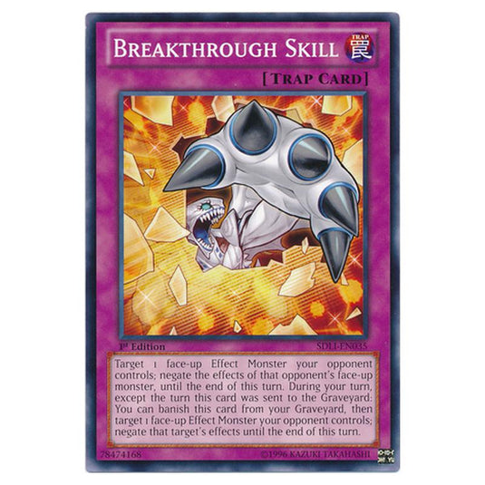 Yu-Gi-Oh! - Realm of Light Structure Deck - Breakthrough Skill (Common) SDLI-EN035