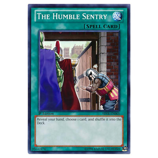 Yu-Gi-Oh! - Abyss Rising - The Humble Sentry (Short Print) ABYR-EN065