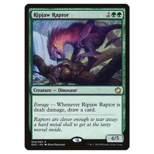 Magic The Gathering - Game Night 2019 - Ripjaw Raptor - 50