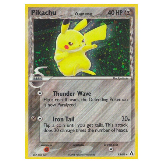 Pokemon - EX Legend Maker - Pikachu δ Delta Species - 093