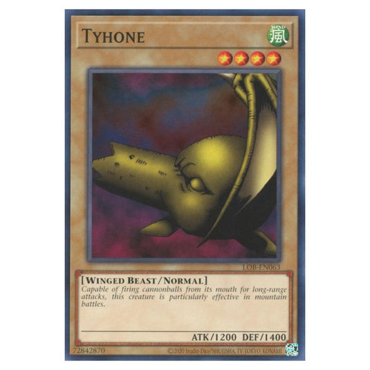Yu-Gi-Oh! - Legend of Blue Eyes White Dragon (25th Anniversary Edition) - Tyhone (Common) - LOB25-EN063